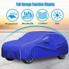 Car Cover Custom Fit for Skoda Superb 4 Combi 2024-2025 Protector Car Cover Waterproof All Weather Sun Rain UV Dust Snow Protection with Driver Door Zipper & Storage Bag view 2