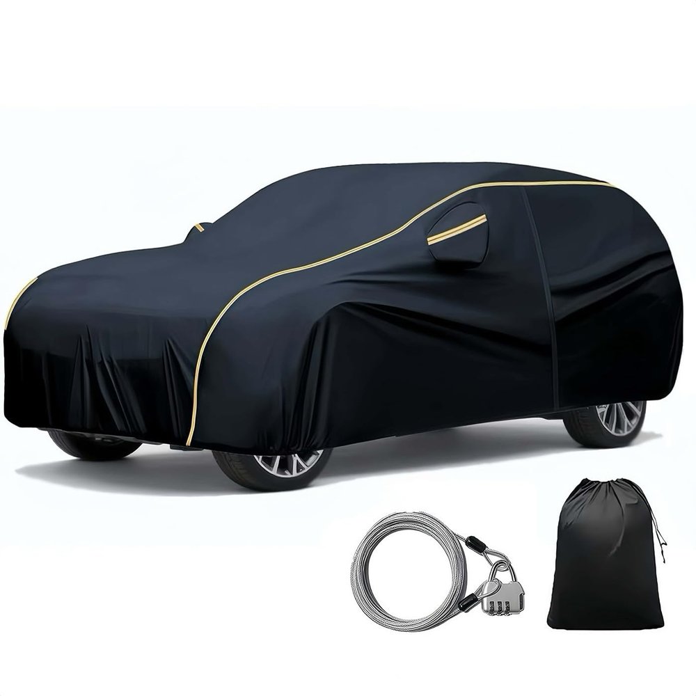 Full Car Cover Custom Fit for MINI Clubman S 2007-2010 All Weather Exterior Car Cover Rain Snow UV Outdoor Protector Breathable Weather Protection Scratch Proof