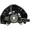 KarParts360 For Toyota Camry 2007 2008 2009 Knuckle Set | Steel | Painted Black | Sensor Type | 114.3MM Bolt Circle Diameter | 62MM Brake Pilot Diameter | With Anti Lock Braking System | 43212AA010 view 1