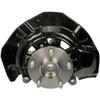 KarParts360 For Toyota Camry 2007 2008 2009 Knuckle Set | Steel | Painted Black | Sensor Type | 114.3MM Bolt Circle Diameter | 62MM Brake Pilot Diameter | With Anti Lock Braking System | 43212AA010 view 2