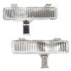 HUZOK Turn Signal Light for Chevy for Caprice 1980-1990 for Impala 1980-1985,for Pontiac for Parisienne 1983-1986 for Safari 1987-1989 Plastic Lens Left & Right(Bumper) 10976671 914550 view 1