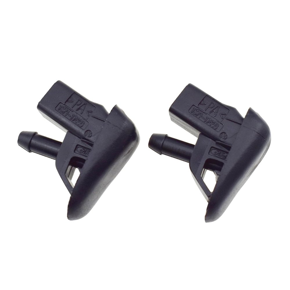 Pair Windshield Hood Washer Nozzle Fit for Volvo XC60 V70 XC70 S80 2010-2013 31301826 31301827