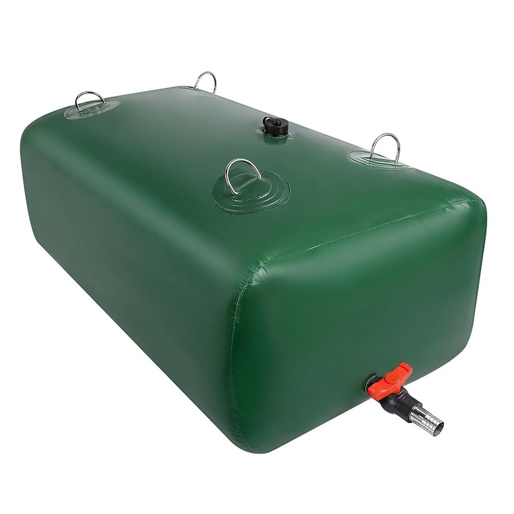 20-1070 Gal Food Grade Collapsible Foldable Portable Water Bladder Tank, Large Capacity Water Container Bag for Camping Emergency(1.2x0.8x0.6m/568L/150gal)