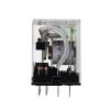 Relay MY4P HH54P MY4NJ Coil General DPDT Micro Mini Electromagnetic Relay Switch with Socket Base LED 12V AC view 2