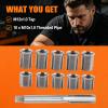 Spark Plug Thread Repair Kit, M101.0 Inserts and M121.0 Tap Stainless Steel Spark Plug Repair kit for Gasoline Engines, Lawn Mowers & Generators view 2