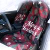 TESFEEL Car Seat Towel Cover, Christmas, Waterproof, 2 Pack view 1