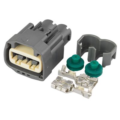 ciciTree 2 Pin Electric Power Steering (EPS) Pump Wire Plug Connector Adapter Housing Seal Kit Compatible for Volvo Ford