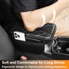 Zaqmru Car Center Console Cover Fit for Mitsubishi Outlander - Upgraded Faux Leather Armrest Cushion with 2 Storage Pockets - Waterproof & Durable Armrest Protector for Car (Black & Redline) view 3