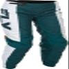 Fly Racing Women's F-16 Moto Gear Set - Pant and Jersey Combo (Teal/White/Gold, Women's 2X-Large Jersey/Size 13/14 Pant) view 4