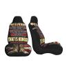 CRAYUKT Veteran Honor Tribute Car Seat Covers Front Seats Cover 1 Pcs Set Universal Fits for Cars Truck 20.5 X 21.5 X 33 in view 4
