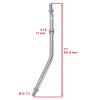 Replacement for John Deere Drag Link w/Tie Rods for GT225 GT235E GT235 GT245 GX255 LX280 LX289 OEM view 3
