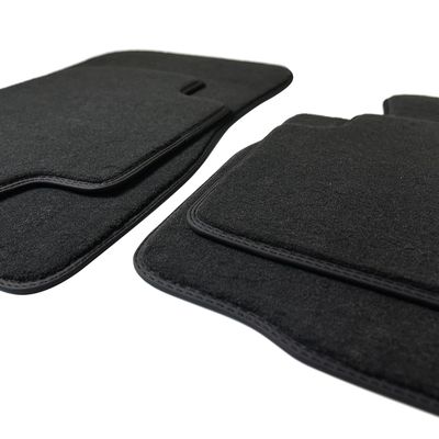 Car Floor Mats for BMW 5 Series M5 E34 1988-1995,Red Edge