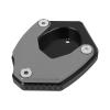 Motorcycle Kickstand Pad Enlarger Extension Side Stand Plate Pad Replacement for Kawasaki Versys650 Versys 650 2010-2023 Foot Support Plate Pedal Extender (titanium) view 2