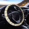 Buyidec Desert Dancing Frogs Steering Wheel Covers Anti-Slip Elasticity Car Accessories Steering Wheel Protector Universal 15 Inch for Cars SUV Vehicle Truck view 1