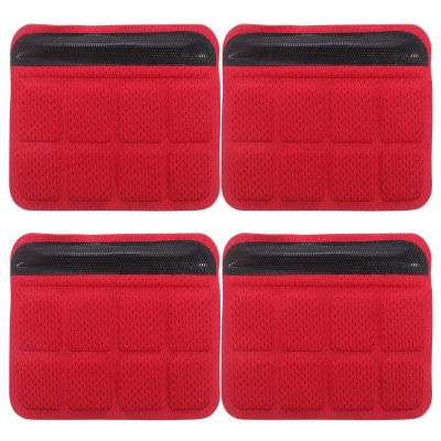 BESPORTBLE 4pcs Baseball Helmet Padding: Softball Facemask Chin Cup Replacement - Sweat-Absorbing Sponge for Cycling Skating Outdoor Sports