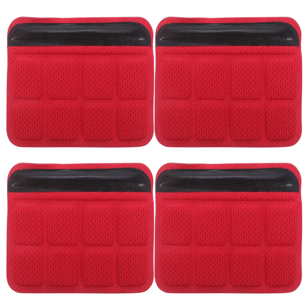 BESPORTBLE 4pcs Baseball Helmet Padding: Softball Facemask Chin Cup Replacement - Sweat-Absorbing Sponge for Cycling Skating Outdoor Sports