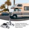 Tanxier RV Door Holder,Enclosed Trailer Door Latch,Plunger and Socket for,Travel Trailer,Cargo,Truck view 2
