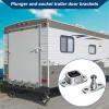 Tanxier RV Door Holder,Enclosed Trailer Door Latch,Plunger and Socket for,Travel Trailer,Cargo,Truck view 3