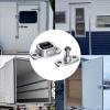 Tanxier RV Door Holder,Enclosed Trailer Door Latch,Plunger and Socket for,Travel Trailer,Cargo,Truck view 4