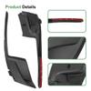 Weonaroll 53866-08020 53867-08020 2Pcs Windshield Wiper Cowl Trim Panel Cover Compatible with Toyota Sienna 2011-2020 Wiper Cowl Trim Panel Side Fender Hood End Caps view 4