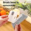 Window Track Cleaning Brush 3-in-1, Multi-Purpose Groove Brush with Replaceable Head, Window Sill & Sliding Door Track Cleaner for Tiles, Blinds, Car Vents, Corners & Small Spaces view 4