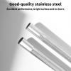 23.62in/60cm Flexible Diesel Heater Muffler Silencer Exhaust Pipe, Fuel Tank Vent Hose with 2 Buckles Practical Stainless Steel GasTubing Extension Kit Parts Accessories for Air Parking Generator view 3