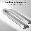 23.62in/60cm Flexible Diesel Heater Muffler Silencer Exhaust Pipe, Fuel Tank Vent Hose with 2 Buckles Practical Stainless Steel GasTubing Extension Kit Parts Accessories for Air Parking Generator view 4