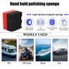 Norkmdi 3PCS Car Tire Dressing Applicator Pads, Wavy Contoured Large Automotive Shine Polishing Sponge Wax Mats, Vehicle Wheel Buffing Waxing Foam Pads, Universal for SUV, Truck, RV view 3