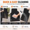 Mythoria Custom Fit Car Floor Mats Fit for Lexus RX350 RX330 RX400h 2004 2005 2006 2007 2008 2009, Waterproof Velour Carpet Full Set, All-Weather Protection, Anti-Slip Retention Clip, Odorless, Black view 3