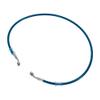 Partuto 90cm Motorcycle Brake Clutch Oil Hose Line with Nylon Stainless Steel Wire Braid PU Motorcycle Hydraulic Brake Line for Motorcycles Dirt Bikes Blue view 1