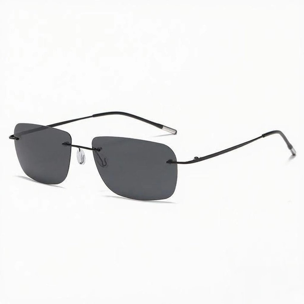 Astraeon Fashion sunglasses, trendy sunglasses, unisex, lightweight UV protection sunglasses, suitable for driving, fishing and golf(Black)
