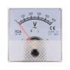 DH-65 Square AC Analog Voltmeter 5V10V15V20V30V50V100V150V200V250V300V400V450V500V600V Voltage Meter(100V_65X65MM) view 2