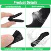 Guduling 2 Set Helmet Padding Inserts,Helmet Pads,Universal Bike Helmets Pads,Replacement Motorcycle Helmets Padding,for Scooter Skateboard Bike Motorcycle Cycling Sport view 3