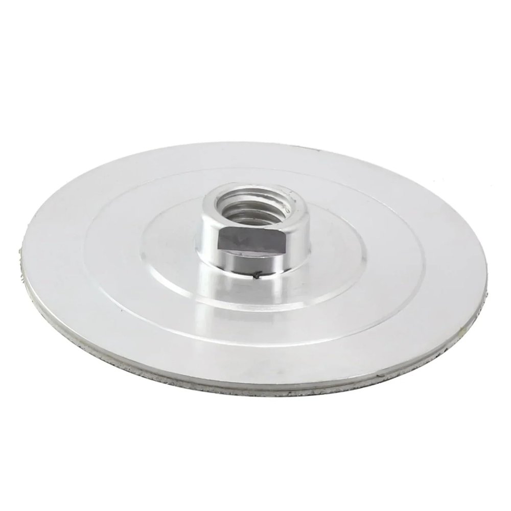 GUIFANG 1pc 3" 4" Inch Polishing Pad Backer Pad M10 M16 5/8-11 Thread Polishing Wheel Holder Pad for Polishing Pad Abrasive(4inch M16)