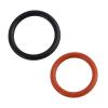 EKUWU Power Steering Pump O-Ring Kit, Replaces # 91370-SV4-000 91345-RDA-A01, Power Steering Pump Rubber Inlet & Outlet O-Ring Seals Replacement for Honda Ridgeline DX RT RTL MDX RDX RDX, Pack of 2 view 1