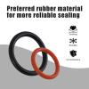 EKUWU Power Steering Pump O-Ring Kit, Replaces # 91370-SV4-000 91345-RDA-A01, Power Steering Pump Rubber Inlet & Outlet O-Ring Seals Replacement for Honda Ridgeline DX RT RTL MDX RDX RDX, Pack of 2 view 3