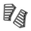 IBDLCXUOP Compatible with Toyota Tacoma 2024 2Pcs Front Bumper Side Headlight Grille Air Vent Trim Cover ABS(Matter Silver) view 3
