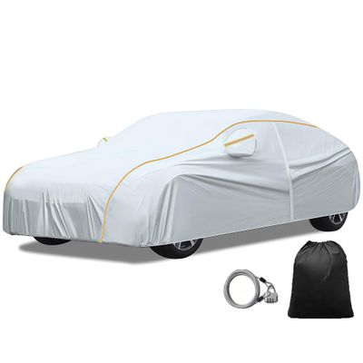 Full Car Cover Custom Fit for Nissan 300 ZX Z32 1989-1998 Car Cover Waterproof BreathableWindproof Breathable Weather Protection Snow and Rain Resistance with Storage Bag