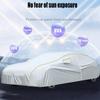 Full Car Cover Custom Fit for Nissan 300 ZX Z32 1989-1998 Car Cover Waterproof BreathableWindproof Breathable Weather Protection Snow and Rain Resistance with Storage Bag view 3