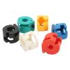 6 Pcs AC Fuel Line Spring Lock Coupler Disconnect Tool Set, Universal Air Conditioning Line r, Premium ABS Material with Color Coded Design for Quick Identification, view 3