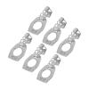 Pissente 6Pcs Stainless Steel RV Water Heater Cam Lock, Complete 6 Piece Set, Easy Thumb Operated Design, Stainless Steel Construction, Enhanced Security and Peace of Mind, Versatile view 1