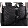 DXDZZNB 2 Pcs for Ford Bronco 2021 2022 2023 2024 2025 car seat Kick mat,Seat Pad Rear Cover Protector,Easy to Clean Backrest Protection Car Kick Mat Wear-Resistant,B Black view 1
