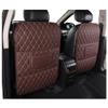 DXDZZNB 2 Pcs for Ford Bronco 2021 2022 2023 2024 2025 car seat Kick mat,Seat Pad Rear Cover Protector,Easy to Clean Backrest Protection Car Kick Mat Wear-Resistant,C Brown view 1
