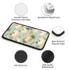 Raunew Fall Cute Pumpkins Green Leaves Retro Car Center Console Armrest Cover Pad, Universal Auto Armrest Seat Box Cover Protector Non Slip Car Interior Decor Accessories for Most Car, Truck, SUV view 3