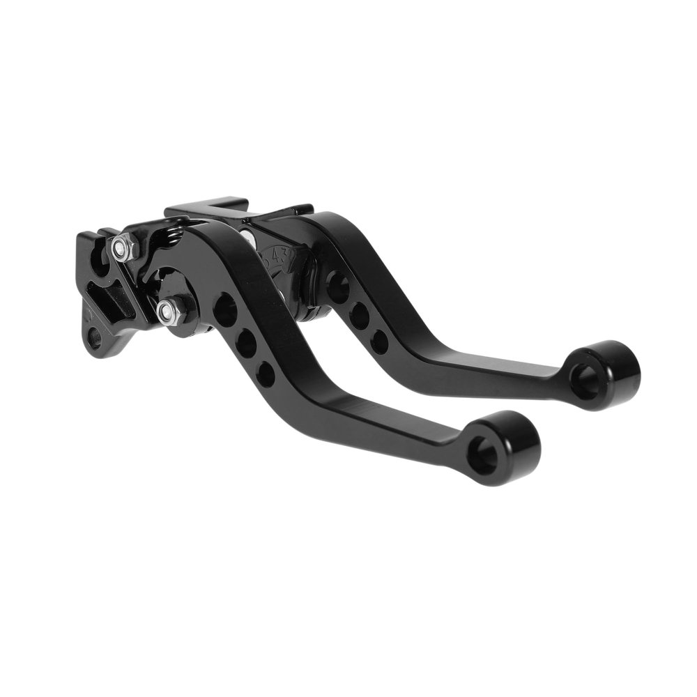 VekAuto Short Brake Clutch Levers for Yamaha YFZ 450 S/T/V 2003-2006 Adjustable Motorcycle Handlebar Brake Lever Aluminum Alloy Solid Black 1 Pair