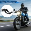 VekAuto Short Brake Clutch Levers for Yamaha YFZ 450 S/T/V 2003-2006 Adjustable Motorcycle Handlebar Brake Lever Aluminum Alloy Solid Black 1 Pair view 2