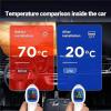 Car Windshield Sun Shade for MG MG Zs Mg3 2000-2023 2024, Foldable Front Sun Shade Windshield Anti-UV Sunscreen Dust Protector Accessories,Silver, Normal (Silver) view 4
