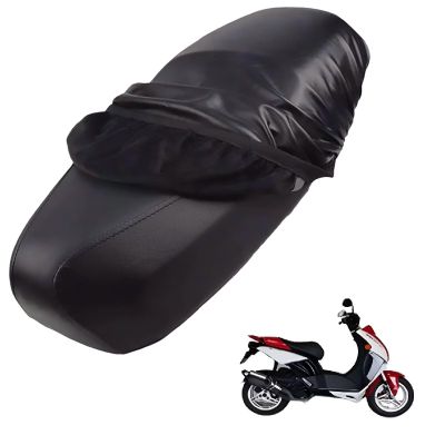 Custom Made Motorcycle Seat Cover Compatible with Peugeot Blaster 50 2008-Present,Waterproof,dustproof,Sunproof,Snowproof and Windproof(Black)
