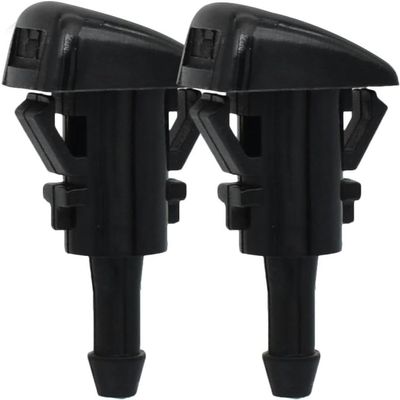 2pcs Car Front Windshield Wiper Washer Nozzles for Hyundai Equus 2010-2016
