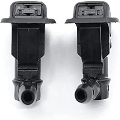 2pcs Car Front Windshield Wiper Washer Nozzles for Jeep Wrangler JK 2013-2018 68164356AB